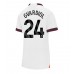 Billige Manchester City Josko Gvardiol #24 Udebane Fodboldtrøjer Dame 2023-24 Kortærmet